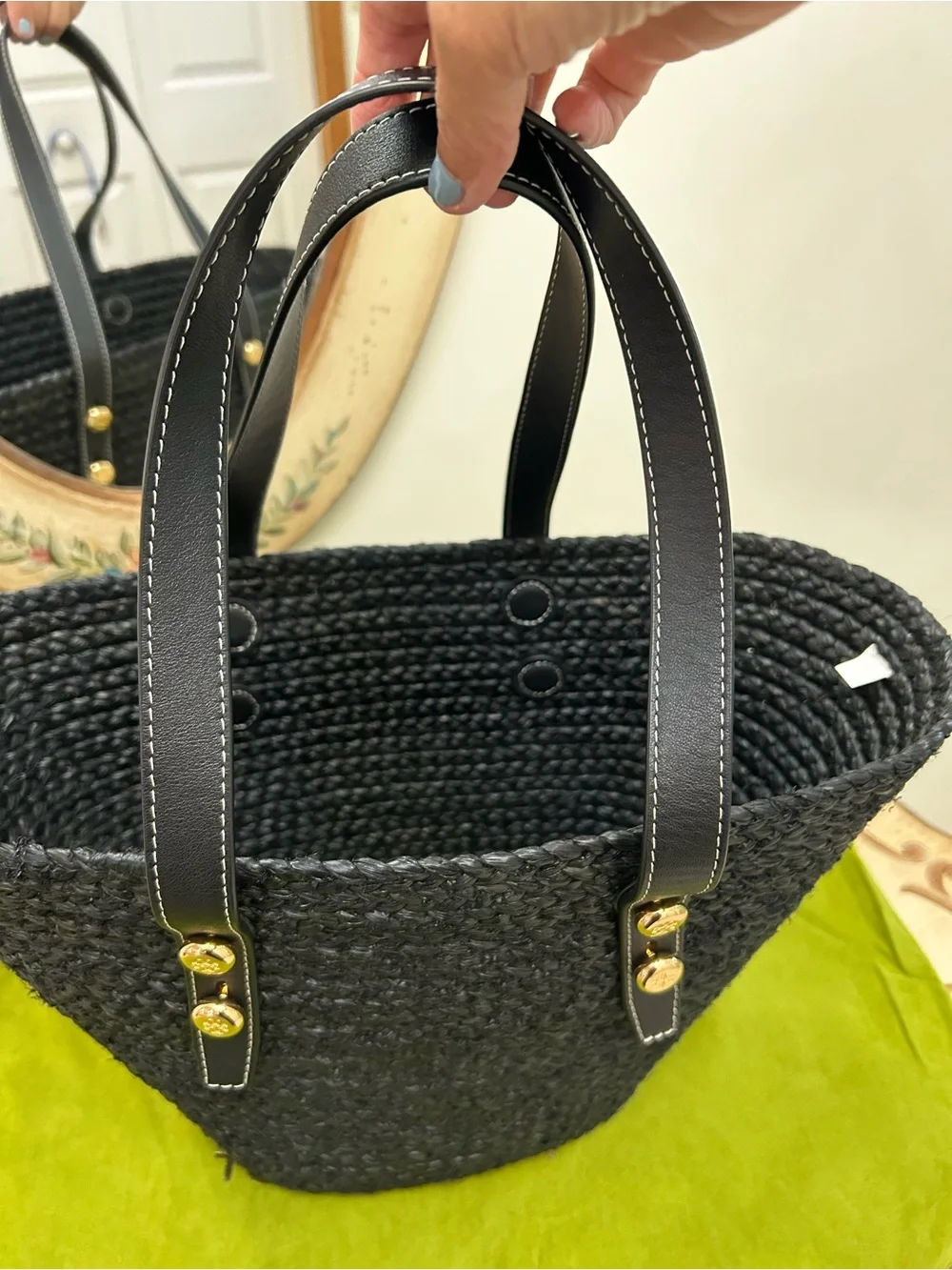 Tory Burch Small Romy Basket Tote